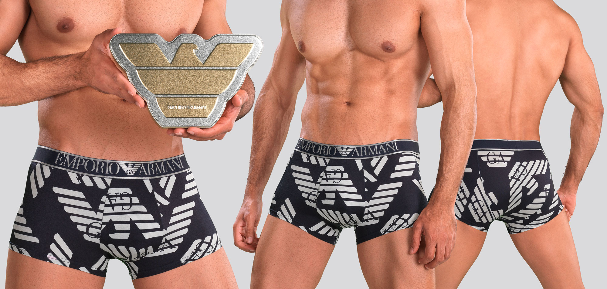 emporio armani microfiber trunk