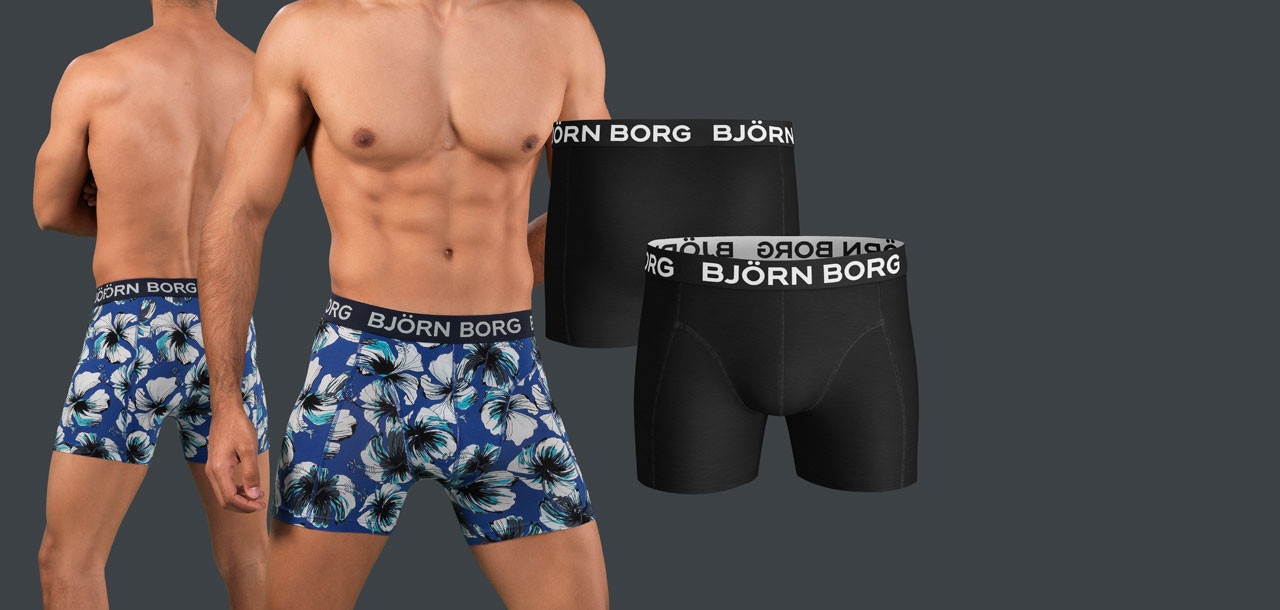 Bjorn Borg LA Hibiskus Boxershort 2-Pack 1247, color Nee
