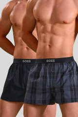 Boss Woven Boxershort 2-Pack 091 Pure Cotton,